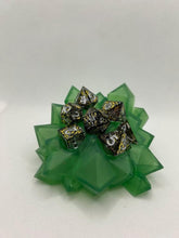 Load image into Gallery viewer, Crystal Dice Shrine - LED Dice Shrine - Lightup Dice Display - Translucent Dice Throne - Convention Dice Display - Crystal Dice Display
