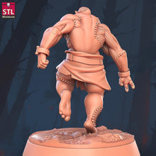 Load image into Gallery viewer, Flesh Golem | Flesh Monster | Frankenstein&#39;s Monster | Clay Golem | Frostgrave | 32mm | RPG | Dungeons and Dragons | DnD

