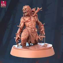 Load image into Gallery viewer, Swamp Zombie Miniature Set | Decayed Zombie | Undead | Curse of Strahd | 32mm | RPG | Dungeons and Dragons | 5e DnD | Pathfinder
