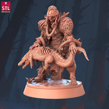 Load image into Gallery viewer, Swamp Zombie Miniature Set | Decayed Zombie | Undead | Curse of Strahd | 32mm | RPG | Dungeons and Dragons | 5e DnD | Pathfinder
