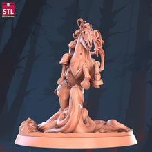 Load image into Gallery viewer, Spectral Horseman | Skeleton Knight | Zombie Knight | Revenant | Undead | Curse of Strahd | 32mm | RPG | Dungeons and Dragons | Pathfinder
