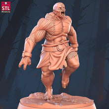 Load image into Gallery viewer, Flesh Golem | Flesh Monster | Frankenstein&#39;s Monster | Clay Golem | Frostgrave | 32mm | RPG | Dungeons and Dragons | DnD
