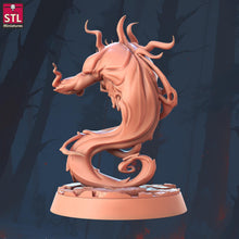 Load image into Gallery viewer, Shadow Monster | Tortured Soul | Wraith Miniature | Shade | Smoke Monster | Demon | Darkness | Dungeons and Dragons | 5E | Pathfinder | 32mm
