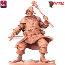 Load image into Gallery viewer, Rangers of Shadow Deep Companion Miniatures, 32mm Resin, DnD Mini, Archer, Barbarian, Guardsman, Tracker, Savage, Recruit
