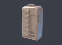 Load image into Gallery viewer, Spaceport Terrain Set 1: Sci-Fi Terrain, 32mm Scale, ABS-Like Resin, Cyberpunk RPG
