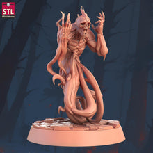 Load image into Gallery viewer, Shadow Monster | Tortured Soul | Wraith Miniature | Shade | Smoke Monster | Demon | Darkness | Dungeons and Dragons | 5E | Pathfinder | 32mm
