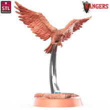 Load image into Gallery viewer, Falcon Familiar Miniature: Rangers of Shadow Deep, D&amp;D, 32mm Scale
