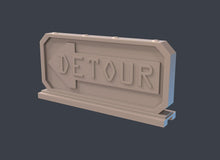 Load image into Gallery viewer, Spaceport Set 3: Sci-Fi Terrain, Modular Spaceport Landing Pad - 32mm RPG, Cyberpunk Barricades

