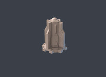 Load image into Gallery viewer, Spaceport Set 3: Sci-Fi Terrain, Modular Spaceport Landing Pad - 32mm RPG, Cyberpunk Barricades
