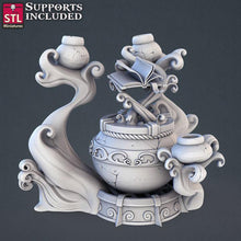Load image into Gallery viewer, Fantasy Prop Terrain Set: 32mm Resin Terrain for DnD/Pathfinder

