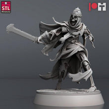 Load image into Gallery viewer, Reaver Knight | Revenant | Zombie Knight | Undead | Curse of Strahd | 32mm | RPG | Dungeons and Dragons | 5e DnD | Pathfinder
