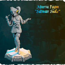 Load image into Gallery viewer, Pirate Miniatures Set 3 - Ladies of the Sea - Topless NSFW Female Pirates - RPG | Dungeons and Dragons | 5e
