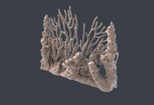 Load image into Gallery viewer, Ocean Terrain Set 2 | Coral Wall w/ holes for Magnets | RPG Scatter Terrain | Dungeons and Dragons | 32mm
