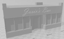 Load image into Gallery viewer, Marvel Crisis Protocol Building/Size 5/Crisis Protocol Terrain/Crisis Protocol/Customizable Name Bar Building/Josie's Bar/Miniature Terrain

