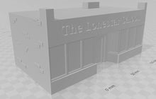 Load image into Gallery viewer, Marvel Crisis Protocol Building/Size 5/Crisis Protocol Terrain/Crisis Protocol/Customizable Name Bar Building/Josie's Bar/Miniature Terrain
