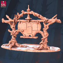Load image into Gallery viewer, Elf War Camp Set: ABS-Like Resin Miniatures for D&amp;D, 32mm, Pathfinder
