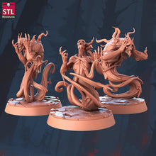 Load image into Gallery viewer, Shadow Monster | Tortured Soul | Wraith Miniature | Shade | Smoke Monster | Demon | Darkness | Dungeons and Dragons | 5E | Pathfinder | 32mm
