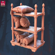 Load image into Gallery viewer, Flying Carpet Vendor: 32mm Resin Miniature - Dungeons and Dragons RPG
