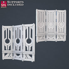 Load image into Gallery viewer, Royal Court Terrain Miniature Set: 32mm Resin Throne Room
