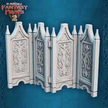 Load image into Gallery viewer, Tavern Miniature Set 3: 32mm Resin Inn Bedroom Terrain for DnD 5E
