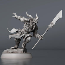 Load image into Gallery viewer, Borock | Demon | Bull Man | Horned Monster | Horned Demon | Frostgrave | 5E | 5th Edition | Pathfinder | RPG | Dungeons and Dragons | DnD
