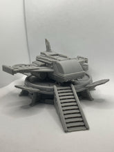 Load image into Gallery viewer, Spaceport Landing Pad Terrain Set: 32mm Sci-Fi Terrain, ABS-Like Resin, Cyberpunk RPG
