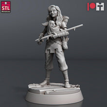 Load image into Gallery viewer, Bow and Arrow Maker Miniature Set | Archery Shop | Weapons Maker | Fletcher | Bow Target | Arrow Maker | Terrain | Dungeons and Dragons |RPG
