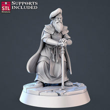 Load image into Gallery viewer, Jousting Miniature Set 1 | Mounted Warrior | Knight | Noble | Jester | Maiden | Jousting Tournament | Dungeons and Dragons | DnD 5e | RPG
