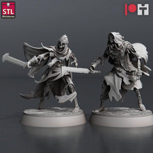 Load image into Gallery viewer, Reaver Knight | Revenant | Zombie Knight | Undead | Curse of Strahd | 32mm | RPG | Dungeons and Dragons | 5e DnD | Pathfinder

