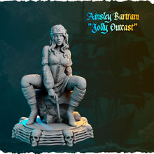 Load image into Gallery viewer, Pirate Miniatures Set 1 - Ladies of the Sea - Topless NSFW Female Pirates - RPG | Dungeons and Dragons | 5e
