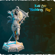 Load image into Gallery viewer, Pirate Miniatures Set 1 - Ladies of the Sea - Topless NSFW Female Pirates - RPG | Dungeons and Dragons | 5e
