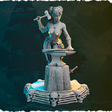 Load image into Gallery viewer, Pirate Miniatures Set 3 - Ladies of the Sea - Topless NSFW Female Pirates - RPG | Dungeons and Dragons | 5e

