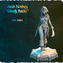 Load image into Gallery viewer, Pirate Miniatures Set 3 - Ladies of the Sea - Topless NSFW Female Pirates - RPG | Dungeons and Dragons | 5e
