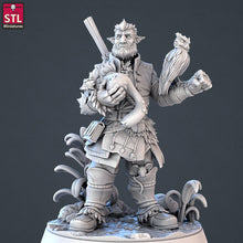 Load image into Gallery viewer, Druid Miniatures Set 1/Ranger Set/Forest Protector Set - Tabletop Terrain/Scatter Terrain/Miniatures Terrain/Dungeons and Dragons/Pathfinder
