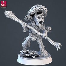 Load image into Gallery viewer, Druid Miniatures Set 1/Ranger Set/Forest Protector Set - Tabletop Terrain/Scatter Terrain/Miniatures Terrain/Dungeons and Dragons/Pathfinder
