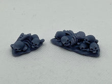 Load image into Gallery viewer, Bone Piles | Coffins | Death Marker | Bone Markers | Tabletop Terrain | Scatter Terrain| Miniatures Terrain | Dungeons and Dragons | RPG

