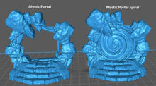 Load image into Gallery viewer, Forest Portal Terrain Set – Tabletop Terrain, Dungeons and Dragons, 32mm Scale
