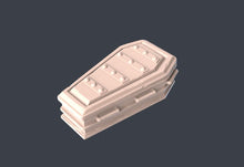 Load image into Gallery viewer, Coffin Terrain Set: 32mm Resin Printed, Dungeons and Dragons, 5e
