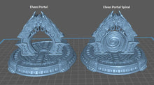 Load image into Gallery viewer, Crystal Portal/Elven Portal Terrain - Tabletop Scatter Terrain | Dungeons and Dragons | 32mm Scale

