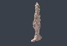 Load image into Gallery viewer, Ocean Terrain Set 2 | Coral Wall w/ holes for Magnets | RPG Scatter Terrain | Dungeons and Dragons | 32mm
