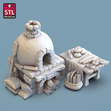 Load image into Gallery viewer, Bakery Props/Bakery Shop - Tabletop Terrain | Scatter Terrain | Miniatures Terrain | Dungeons and Dragons | Pathfinder | RPG Terrain
