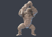 Load image into Gallery viewer, Yeti Miniature | Troll | Bigfoot | Abominable Snowman | Snow Creature | Snow Monster | Ice Golem | Large | DnD

