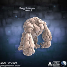 Load image into Gallery viewer, Earth Elemental | Stone Guardian | Stone Elemental | Rock Creature | Conjure Elemental | Dungeons and Dragons | RPG | 50mm base
