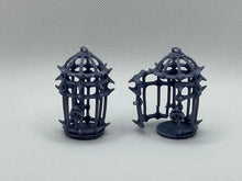 Load image into Gallery viewer, Jail Cages/Dungeon/Cage/Prison/Guard Station - Tabletop Terrain | Scatter Terrain | Miniatures Terrain | Dungeons and Dragons | Pathfinder

