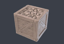 Load image into Gallery viewer, Warzone Terrain Set 3 | Battlefield Scatter Terrain | World War 2 Terrain | Bolt Action Scatter Terrain | Gun Crates | Sandbags | Anti-Tank
