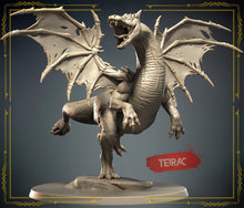 Load image into Gallery viewer, Dragon Miniature Set 2 | Dragon Menagerie | Ancient Dragon | Adult Dragon | Young Dragon | Dungeons and Dragons | Large | Huge | Gargantuan

