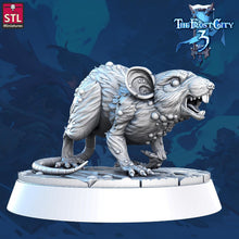 Load image into Gallery viewer, Rat Swarm Pack | DnD Miniatures | Plague Rat Miniatures | 32mm Tabletop RPG | D&amp;D Encounter
