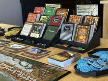 Load image into Gallery viewer, Board Game Apprentice 2.0 - Mini Card Holder - Token Organizer - 4 Deck Holder for Card Games and Small Board Games - Expandable
