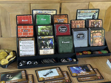Load image into Gallery viewer, Board Game Assistant Organizer, Deck Holder, Game Card Component Holder Rack, Card Deck Holder, Board Game Card Holder, Board Game Optimizer
