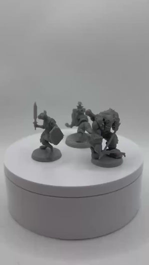 Classic Enemies Pack | DnD Miniatures | Orc Gnoll Goblin Miniatures | 32mm Tabletop RPG | D&D Encounter